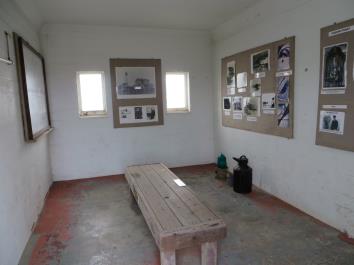 Inside of Oil Bunker Before Renovation